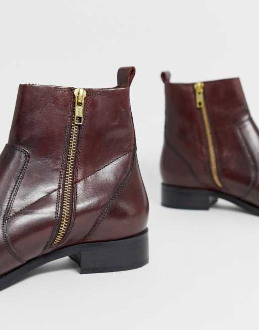 Carvela flat ankle clearance boots