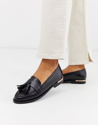 Carvela leather loafers-Black