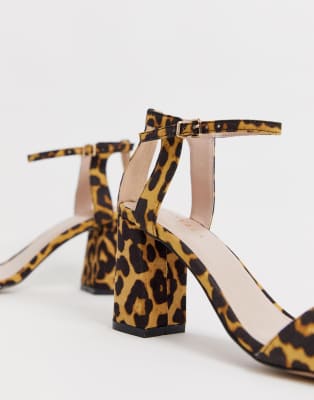 carvela leopard print sandals