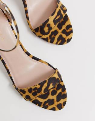 carvela leopard print sandals