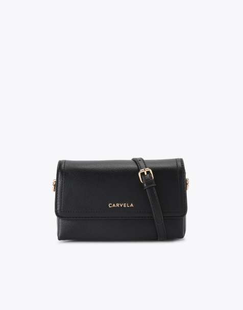 Carvela Louisa mini xbody cross body in black - view 1