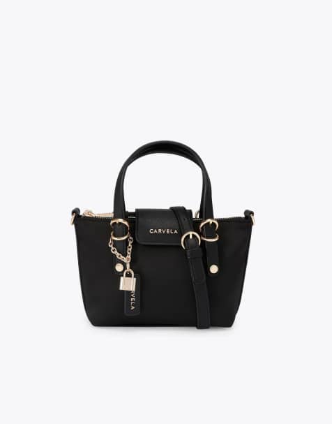 Carvela Marcela crossbody cross body in black - view 1