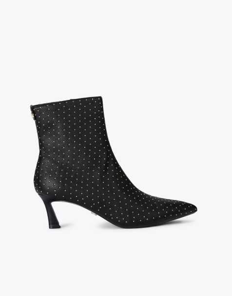 Carvela Marcia mid ankle boots in black - view 1