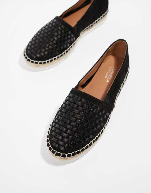 Carvela mast cheap leather espadrilles