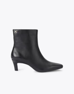  Moda low ankle boots  leather