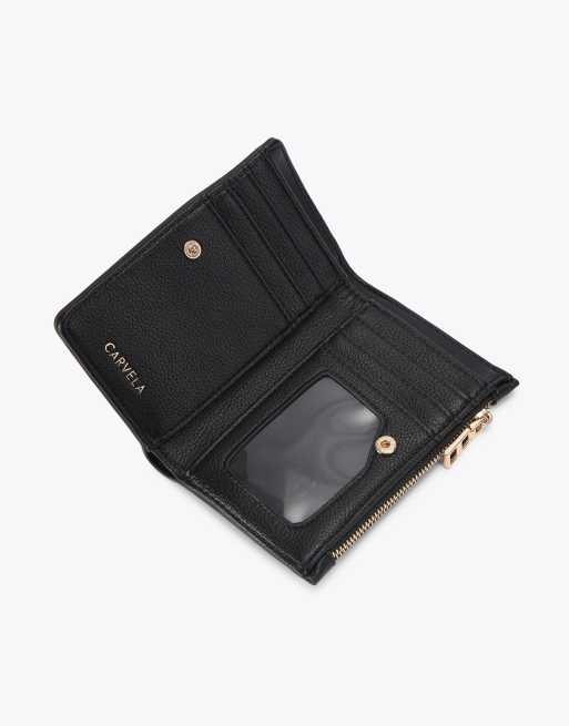 Carvela Multi compartment purse purses in black, 3 of 4
