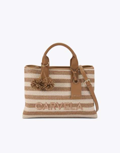 Carvela Nina tote in tan combination - view 1