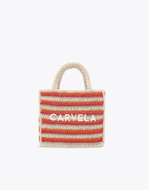 Carvela Nola crochet tote in multi/other - view 1