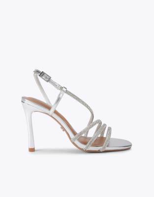  Paparazza jewel heel heeled sandals 