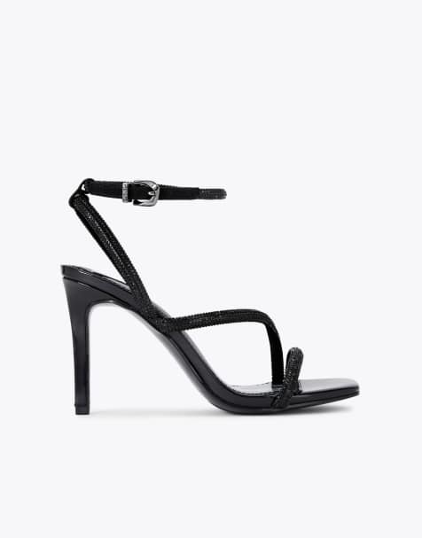 Carvela Paparazzi heeled sandals in black - view 1