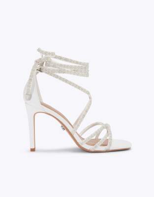  Paparazzi tie heeled sandals 