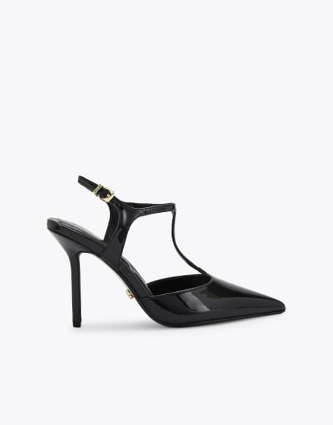 Carvela Parade court heeled shoes in black - view 1