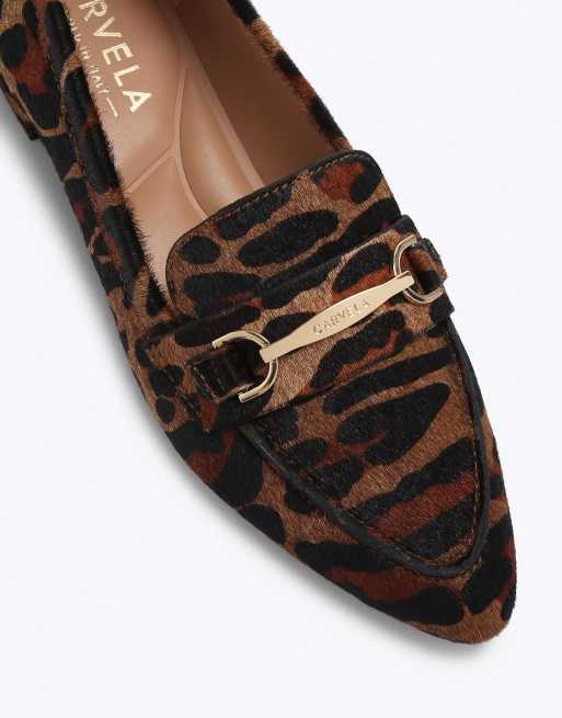 Carvela Passo flat shoes in dark brown combination, 4 of 4