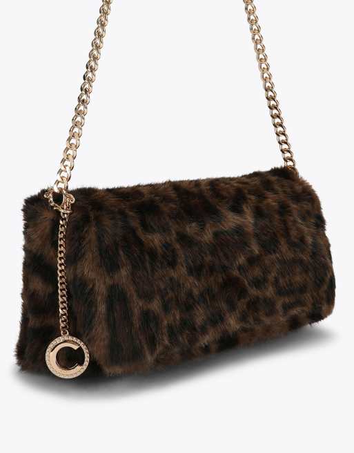 Carvela Pavilion bag clutch in brown, 2 of 4
