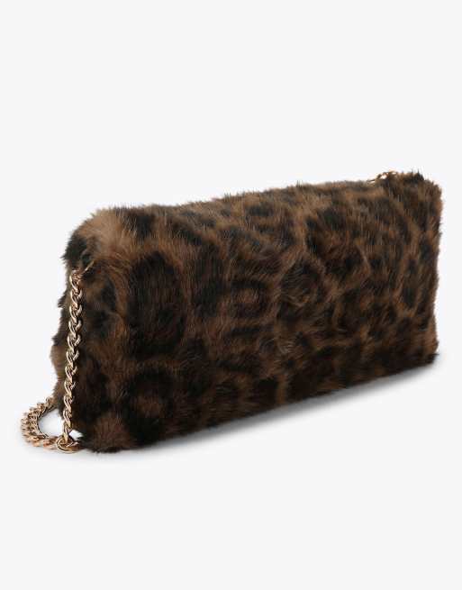 Carvela Pavilion bag clutch in brown, 3 of 4
