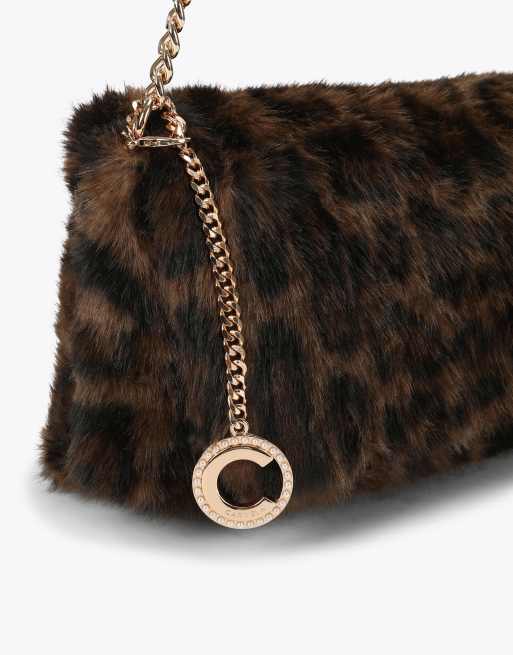Carvela Pavilion bag clutch in brown, 4 of 4