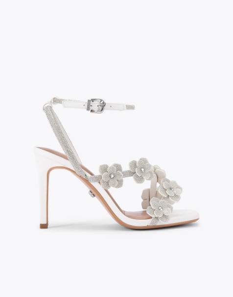 Carvela Petalo sandal heeled sandals in white - view 1