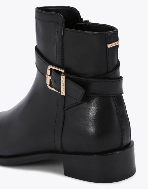 Carvela Pienza boot low ankle boots in black, 3 of 4