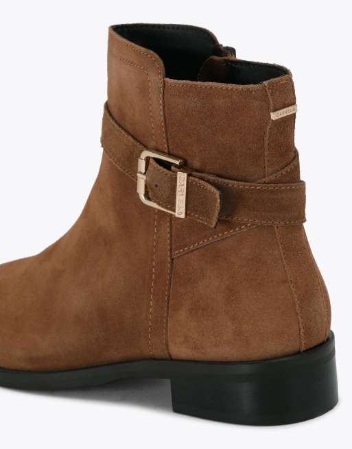 Carvela Pienza boot low ankle boots in tan, 3 of 4
