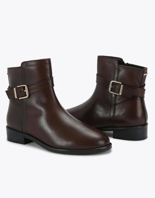 Carvela Pienza boot wf low ankle boots in brown, 4 of 4