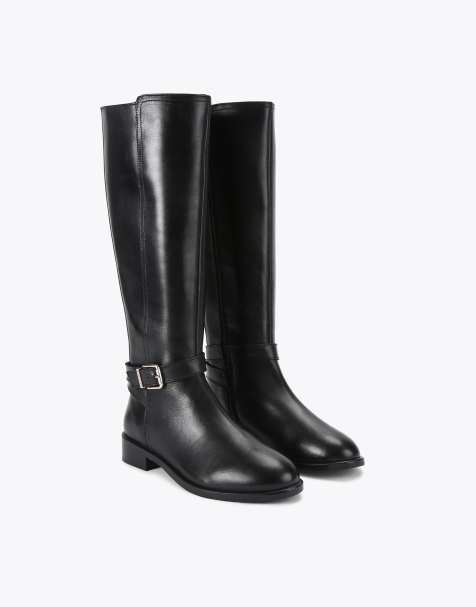 Carvela Pienza riding boot knee boots in black - view 1