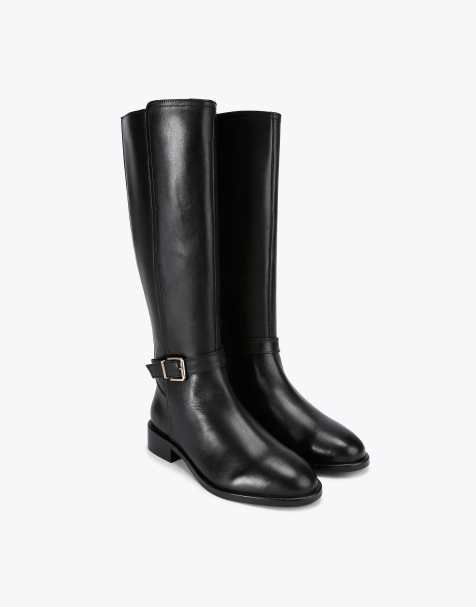 Carvela Pienza riding boot wf knee boots in black - view 1