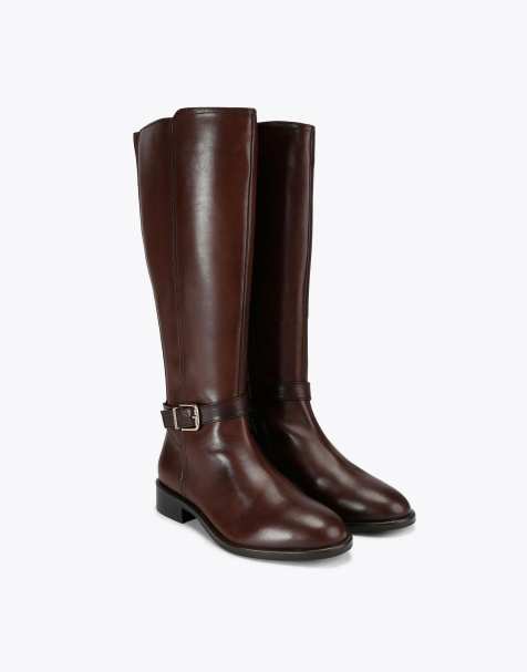 Carvela Pienza riding boot wf knee boots in brown - view 1