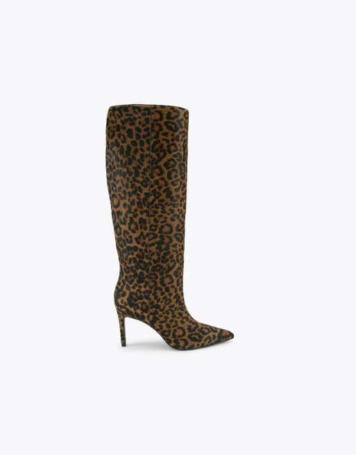 Carvela Pisa knee boots in black brown