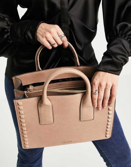 Carvela pink 2025 tote bag