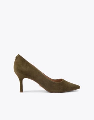  Pompeii court heeled shoes  suede 