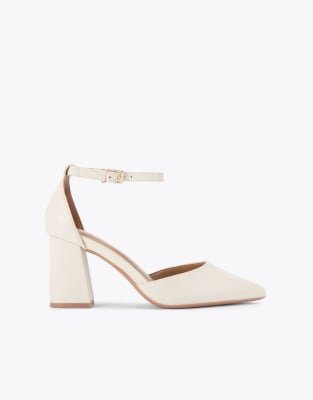  Refined court heeled shoes in bone