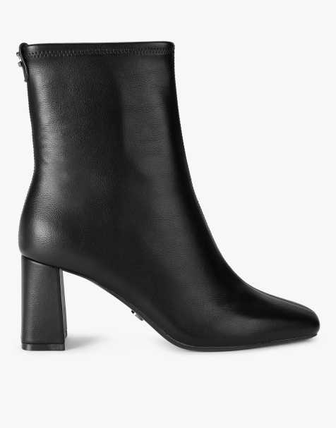 Carvela Rometta low ankle boots in black - view 1