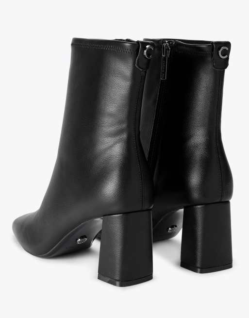 Carvela Rometta low ankle boots in black, 3 of 4