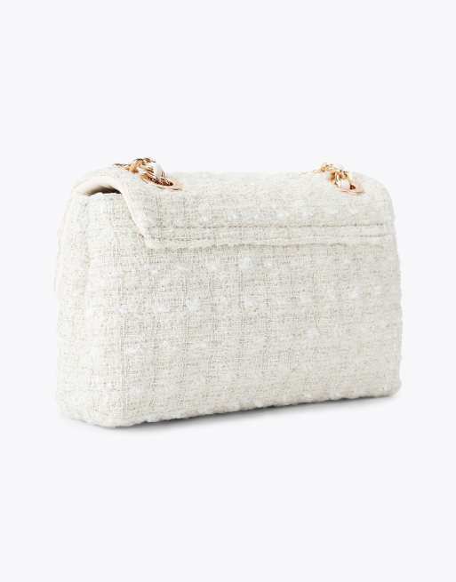 Carvela Rosa chain shoulder bag in bone combination, 2 of 4