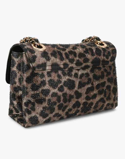 Carvela Rosa chain shoulder bag in bronze, 3 of 4