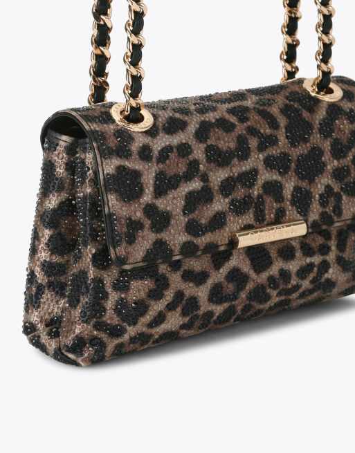 Carvela Rosa chain shoulder bag in bronze, 4 of 4