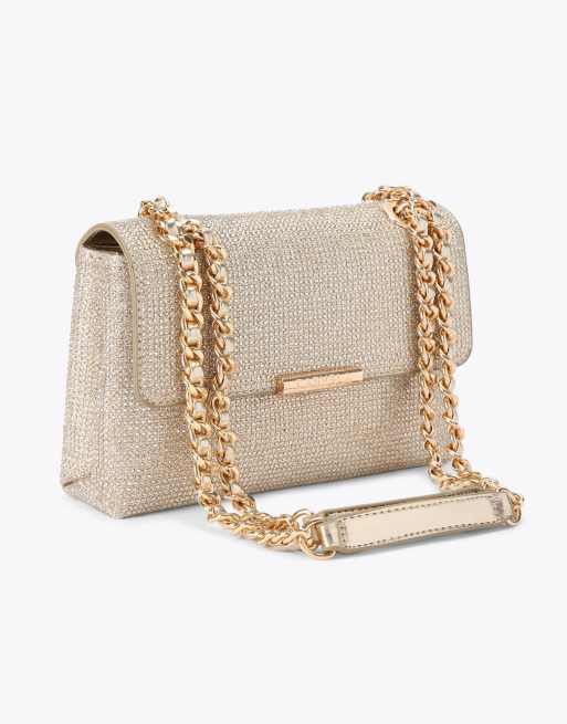 Carvela Rosa chain shoulder bag in gold, 2 of 4