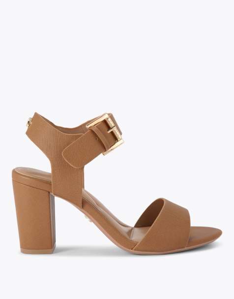 Carvela Sadie 2 heeled sandals in tan - view 1