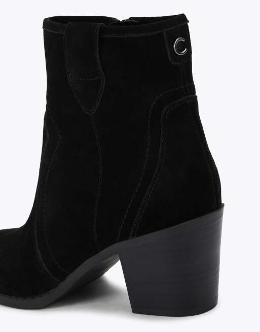 Carvela Salvetti low ankle boots in black, 3 of 4
