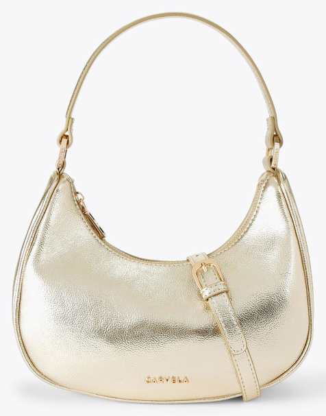 Carvela Scoop shoulder bag in gold - view 1