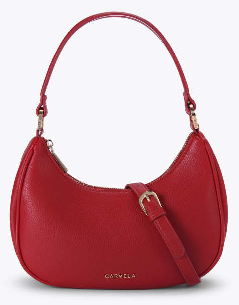 Carvela Scoop shoulder bag in red - view 1