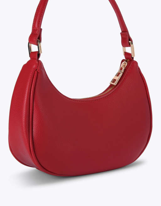 Carvela Scoop shoulder bag in red, 3 of 4