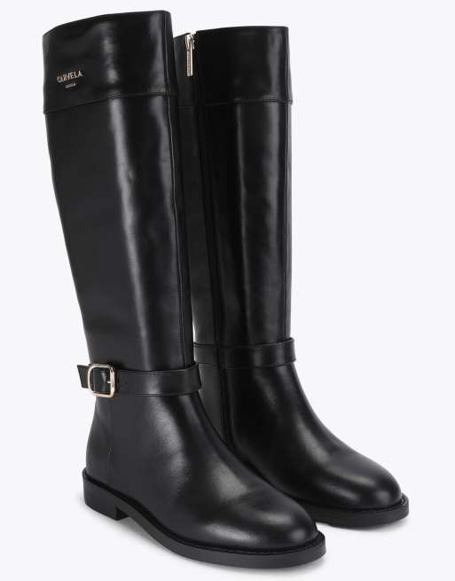 Carvela Silvare riding boot knee boots in black, 2 of 4