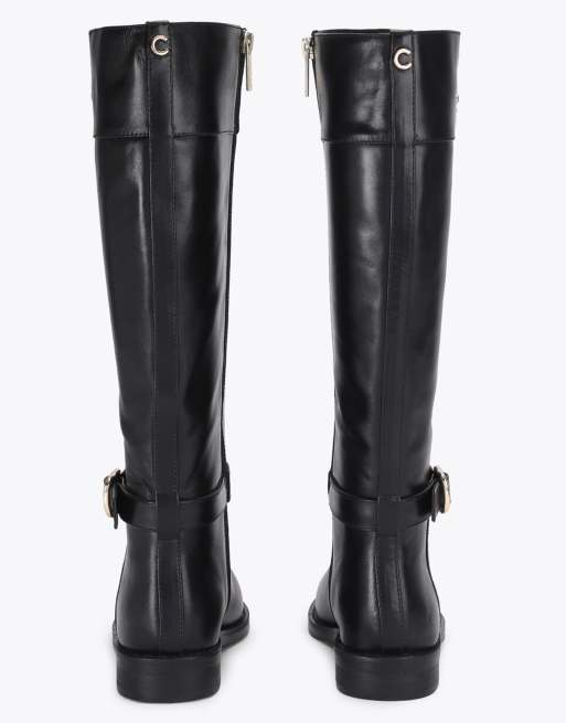 Carvela Silvare riding boot knee boots in black, 3 of 4