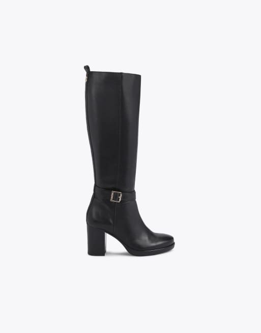 Carvela Silver 2 high knee boots in black