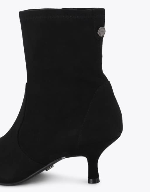 Carvela Spirit 60 low ankle boots in black, 3 of 4