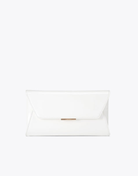Carvela Spirit clutch in white - view 1