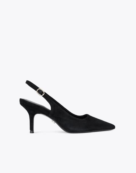 Carvela Spirited heeled shoes in black suede - view 1
