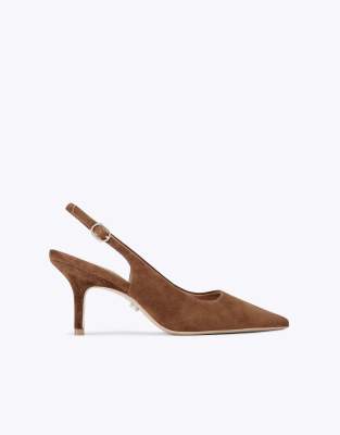  Spirited heeled shoes  suede 
