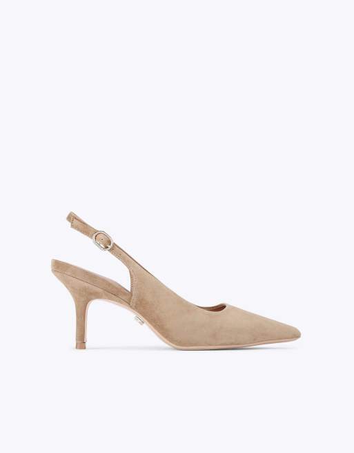Carvela Spirited heeled shoes in taupe